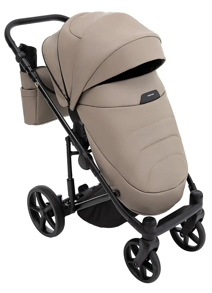 Детская коляска 2 в 1 Adamex Zico Eco Sa-9 темный капучино